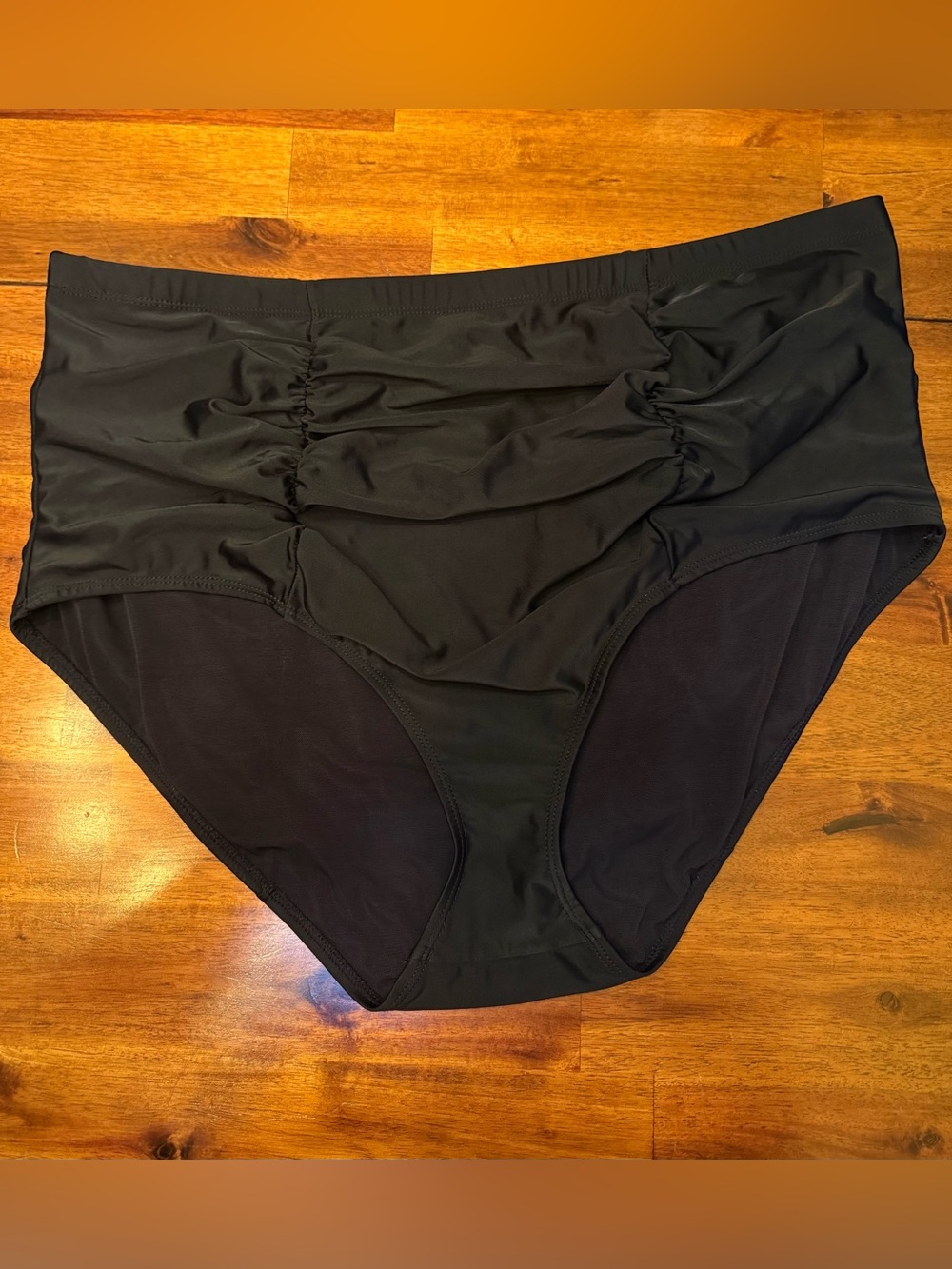 Torrid High-Rise Ruched Swim Bottom